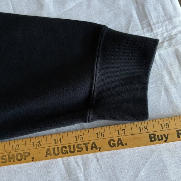 Nike Womens Future Femme Crop Fleece Black Sweatshirt Size XXL Embroidered Logo - Picture 14 of 14